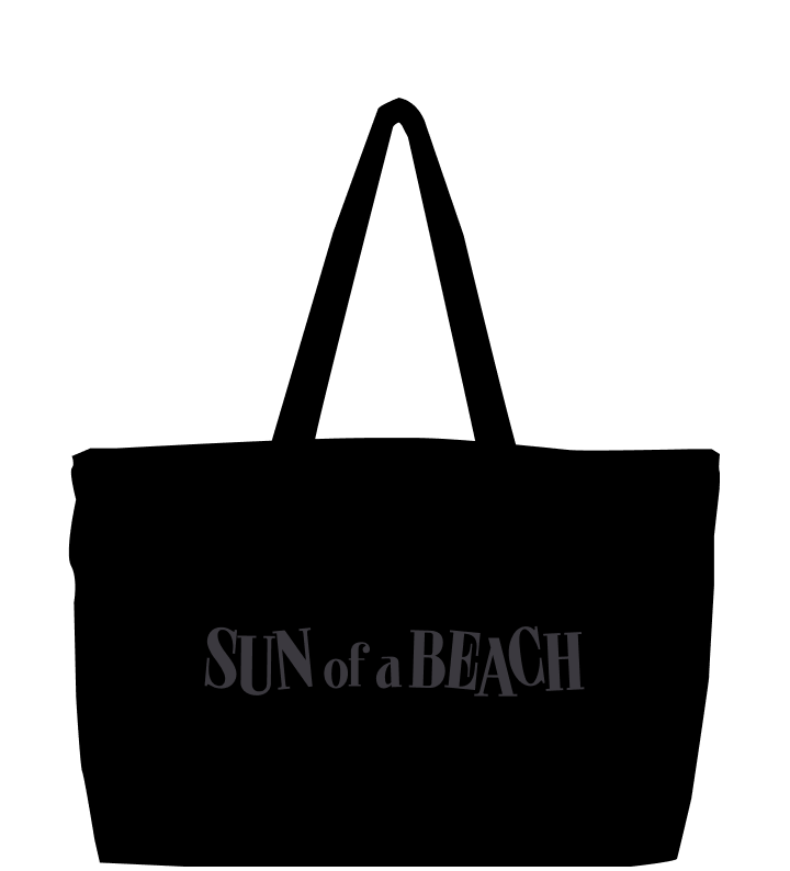 Designer beach bag, Cabas Sun