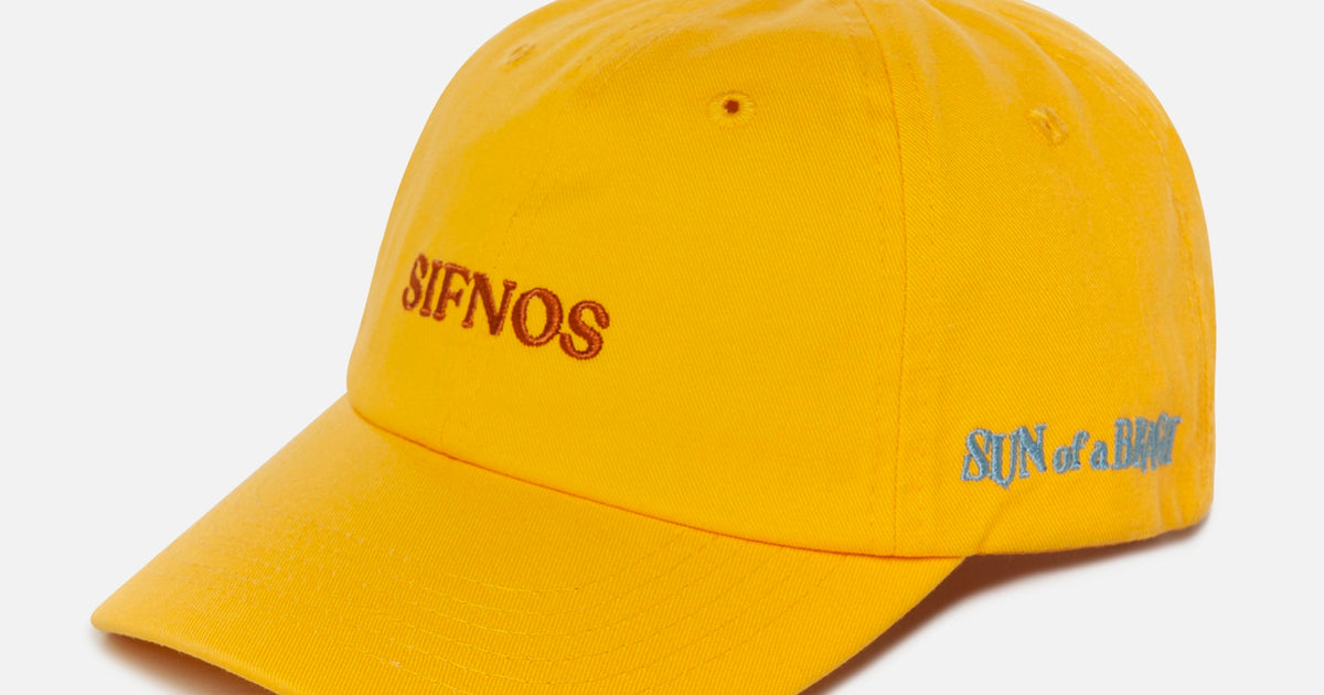 Sifnos Sunflower Baseball Cap – Sun of a Beach