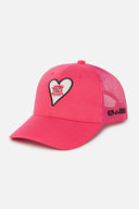 Evil Eye Love Neon Pink Trucker | Baseball Cap