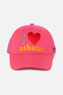 I Love Athens Neon Pink Trucker | Baseball Cap