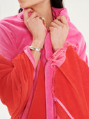 Bicolor Bubblegum Orange | Velvet Beach Towel