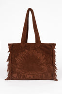 Cacao | Terry Tote Beach Bag - Sun of a Beach