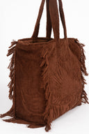 Cacao | Terry Tote Beach Bag - Sun of a Beach