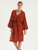 Coppertone Linen | Kimono