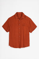 Coppertone Linen | Short Sleeve Shirt