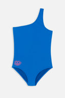 Cousteau | Girls' One Shoulder Swimsuit