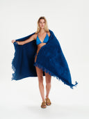 Deep Blue | Monochrome Beach Towel