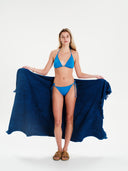 Deep Blue | Monochrome Beach Towel