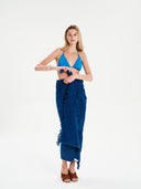 Deep Blue | Monochrome Beach Towel