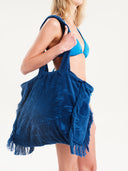 Deep Blue | Terry Tote Beach Bag