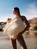 Vanilla | Oversized Beach Bag