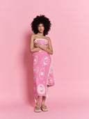 Electric Eyes Bubblegum | Feather Beach Towel - Sun of a Beach