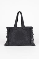 Graphite | Mini Terry Tote Bag - Sun of a Beach