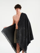 Graphite | Monochrome Beach Towel