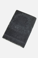 Graphite | Mini Monochrome Beach Towel - Sun of a Beach