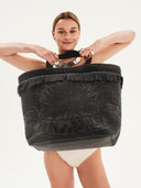 Graphite | Oversized Beach Bag