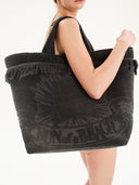 Graphite | Oversized Beach Bag