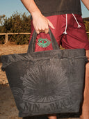 Graphite | Oversized Beach Bag