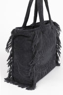 Graphite | Terry Tote Beach Bag - Sun of a Beach