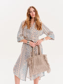 Greige | Mini Terry Tote Bag - Sun of a Beach