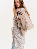 Greige | Mini Terry Tote Bag - Sun of a Beach