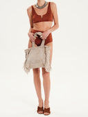 Greige | Mini Terry Tote Bag