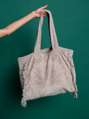 Greige | Terry Tote Beach Bag - Sun of a Beach