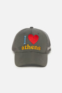 I Love Athens Grey Trucker | Baseball Cap