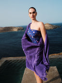 Ultra Violet | Monochrome Beach Towel - Sun of a Beach