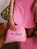 Bicolor Bubblegum | Large Luna Waterproof Pouch