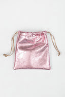 Multi Bubblegum Crazed | Leather Pouch - Sun of a Beach