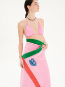 Multi Bubblegum | Signature Beach Towel