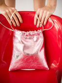 Multi Bubblegum Crazed | Leather Pouch - Sun of a Beach