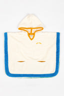 Multi Ecru | Kids' Poncho - Sun of a Beach