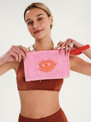 Multi Sunflower | Little Waterproof Pouch