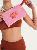 Multi Sunflower | Little Waterproof Pouch