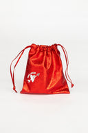 Red Crazed | Leather Pouch