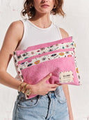 Starry Eyes Bubblegum | Waterproof Pouch - Sun of a Beach