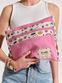 Starry Eyes Bubblegum | Waterproof Pouch - Sun of a Beach