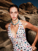 Starry Eyes | Halterneck Swimsuit