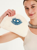 Ecru | Small Luna Waterproof Pouch