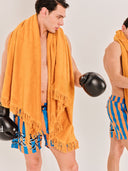 Sunflower | Monochrome Beach Towel - Sun of a Beach