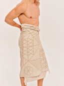 Tinos Greige | Feather Beach Towel - Sun of a Beach