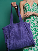 Ultra Violet | Terry Tote Beach Bag - Sun of a Beach