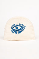 Ecru | Large Luna Waterproof Pouch - Sun of a Beach