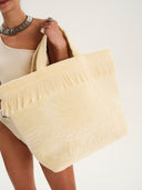 Vanilla | Oversized Beach Bag
