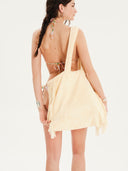 Vanilla | Terry Tote Beach Bag