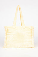 Vanilla | Terry Tote Beach Bag - Sun of a Beach