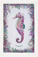 WWF Seahorse Ecru | Signature Beach Towel - Sun of a Beach