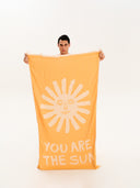 You Are The Sun Sunflower | Feather Beach Towel - Sun of a Beach